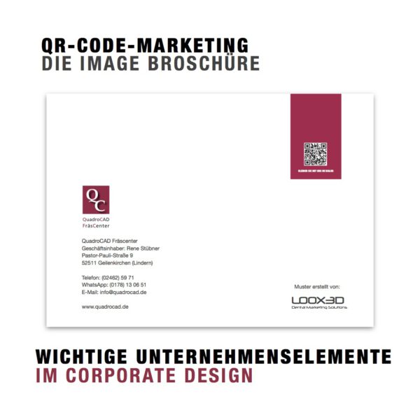 Image Broschüren (Design Entwicklung)